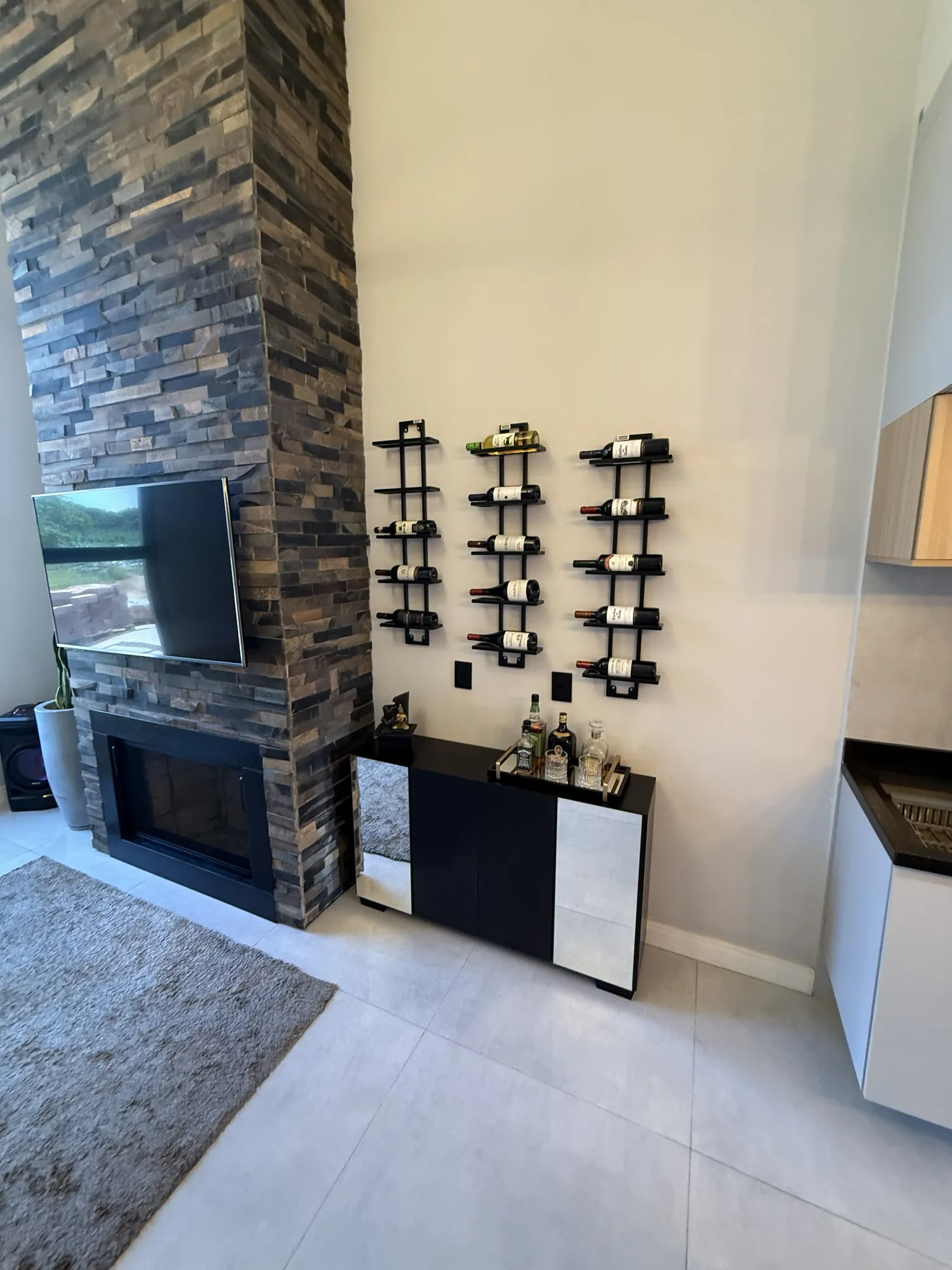 Acabamento interno premium executado em residência
